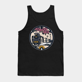 Yamaguchi City Manhole Cover Art Tank Top